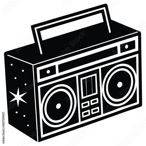 sound box vector