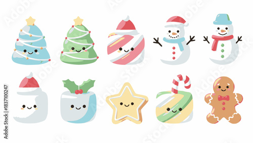 Cute Marshmallow Christmas
