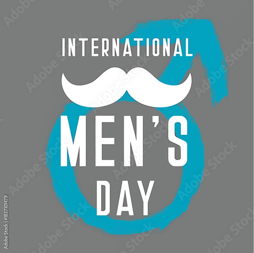 Men's Symbol for International Men's Day vector illustration for your design