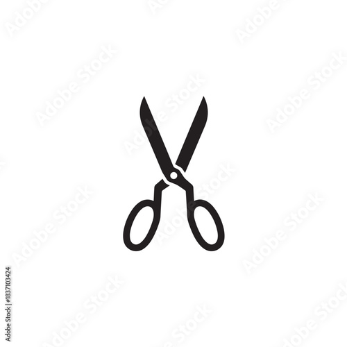 Garden shears gardening silhouette icon