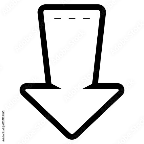 down arrow icon