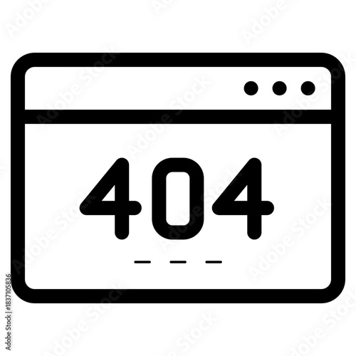 website not found icon