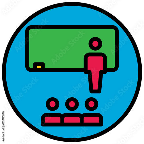 conference icon line color