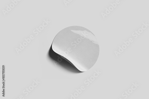 Torn Paper Blank Sticker 