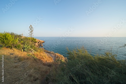The Mediterranean Sea in southern France near Sète.
