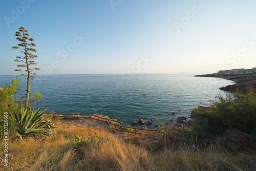The Mediterranean Sea in southern France near Sète.