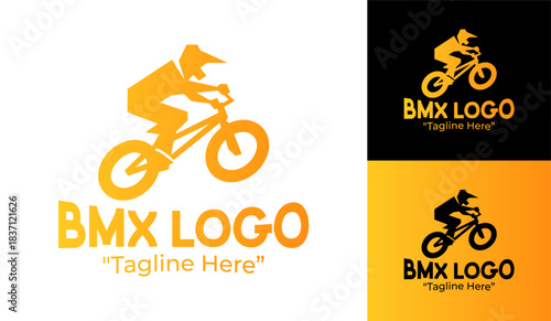 BMX Logo Urban Freestyle Bike Identity