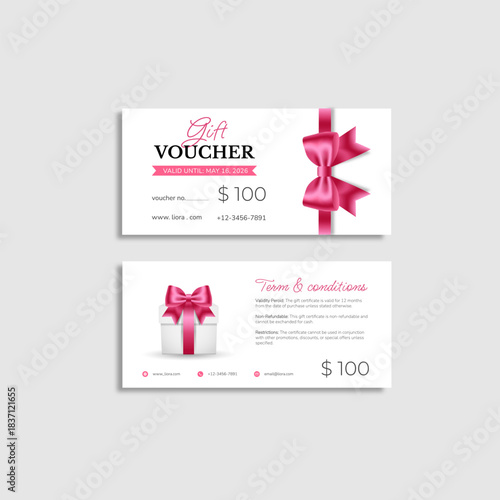 set of business cards