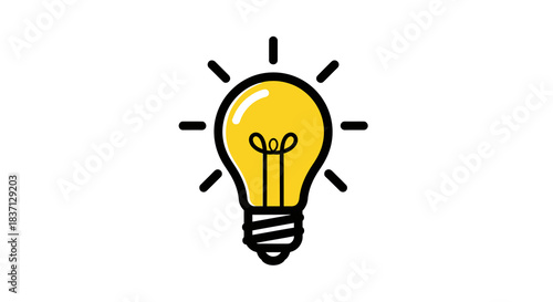light bulb with idea