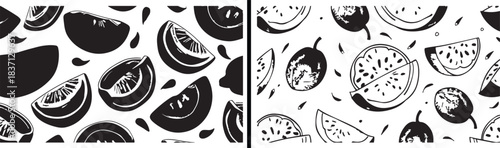 Watermelon Vector Illustration, Summer Fruit Design, Fresh Melon Clipart, Juicy Fruit Graphic, Sweet Organic Watermelon, Tropical Fruit Vector, Refreshing Summer Icon, Healthy Dessert Illustration, Na