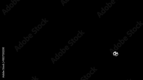 Soccer Ball Football Animation Transition Loop