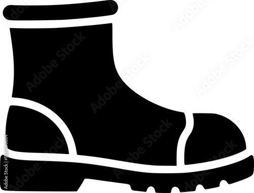 Work Safety Steel Toe Boots Icon