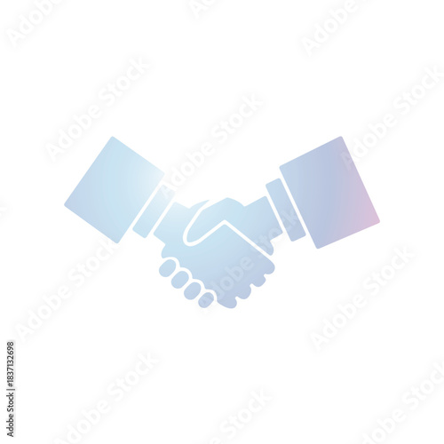 Handshake icon design template