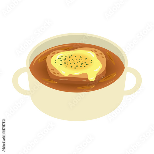 オニオングラタンスープ