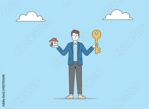 Essential business, finance, strategy, and success line icons