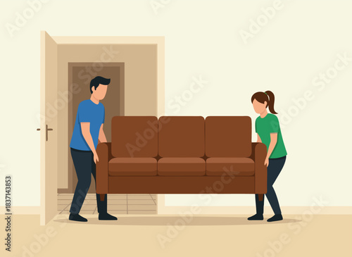 Modern electronic devices and accessories line icon set technology