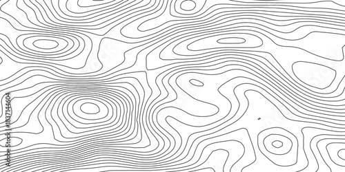 Background of the topographic map. Topographic map patterns, topography line map. Vintage outdoors style.