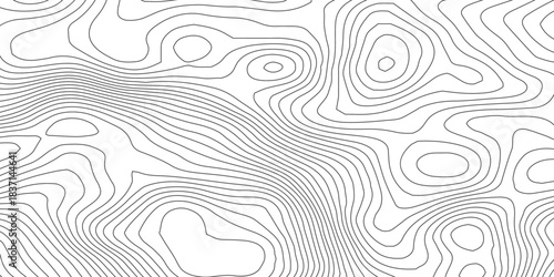 Abstract topographic contours map background, Topography map background. Topographic map patterns, topography line map. Vintage outdoors style.
