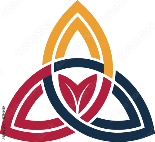 Mega logo collection, Abstract design concept for branding with golden gradient.