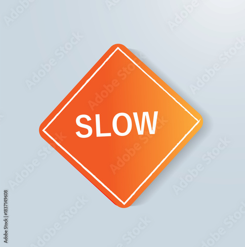 slow text