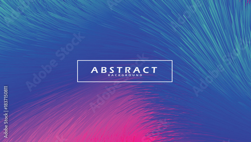 Vibrant Abstract Background with Swirling Lines and Gradient Colors