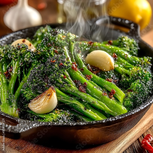 Healthy broccoli asparagus high resolution picture