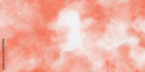 Watercolor abstract wet hand drawn pink texture, Abstract Pink color light ink effect shades gradient watercolor texture. White smoky watercolor painting on old paper texture with cloudy stains .