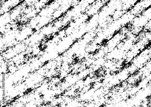 白黒のグランジパターン　108