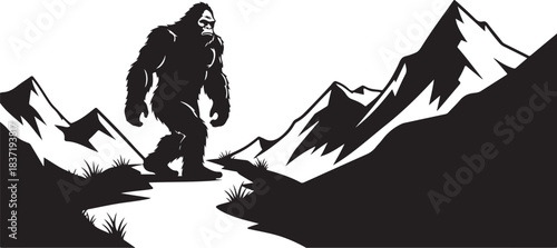 Bigfoot Silhouette Adventure