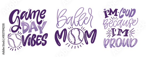 Funny hand drawn doodle lettering quote about sport game. Lettering for t-shirt design, mug print, bag print, clothes fashion. 100% hand drawn vector image.