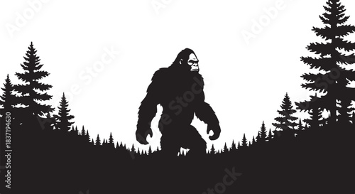 Bigfoot Silhouette Adventure