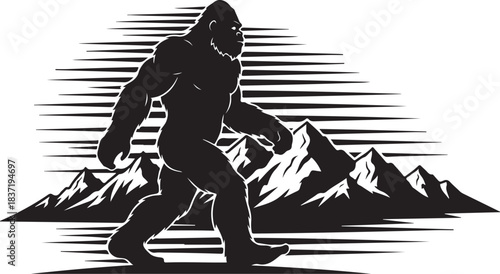 Bigfoot Silhouette Adventure