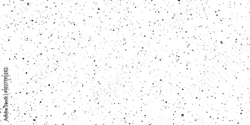 Dirty or dust film grain speck grit grunge overlay on white background grain noise vector grain dot white paper noise texture with distress effect vector illustration pattern background.