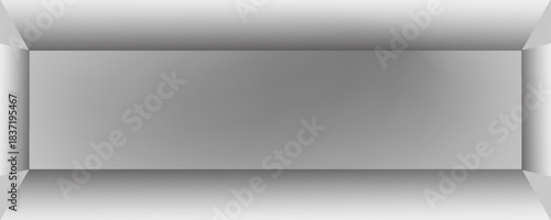 Empty white gray color texture pattern cement wall studio background. Used for presenting cosmetic nature products for sale online.