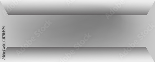 Empty white gray color texture pattern cement wall studio background. Used for presenting cosmetic nature products for sale online.