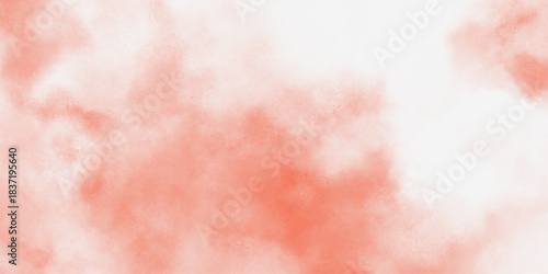Watercolor abstract wet hand drawn pink texture, Abstract Pink color light ink effect shades gradient watercolor texture. White smoky watercolor painting on old paper texture with cloudy stains .
