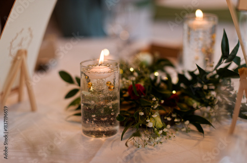 décoration de table Noël