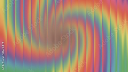 Abstract rainbow swirl pattern with soft pastel colors and vertical stripes