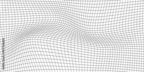 Black metal mesh seamless pattern vector illustration. Metal grid pattern. Silhouette Steel wire Chain link Fence Pattern. Wire mesh fence isolated on white background