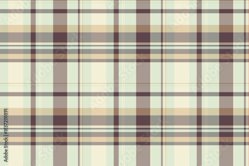 Styled plaid vector background, majestic texture pattern check. Spring seamless tartan textile fabric in light and pastel colors.