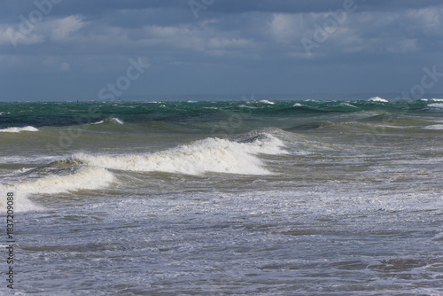 mer pendant la tempête