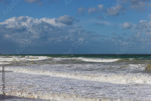 mer pendant la tempête