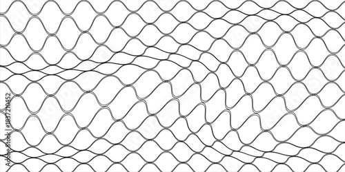 PrintMesh texture for fishing nets. Seamless pattern for sportswear or soccer goal, volleyball net, basketball hoop, hockey, athletics. Abstract net background for sports
