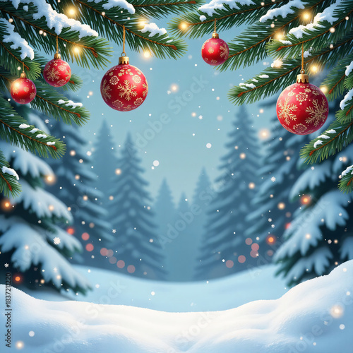 christmas card frame border