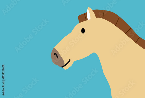 馬, 年賀状, 和風, 和柄, 新年, 動物, クリスマス, うま, ベクター, イラスト