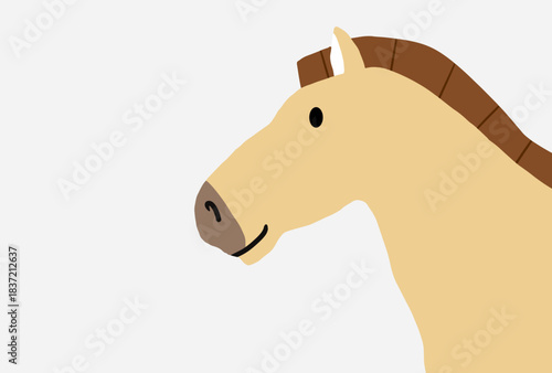 馬, 年賀状, 和風, 和柄, 新年, 動物, クリスマス, うま, ベクター, イラスト