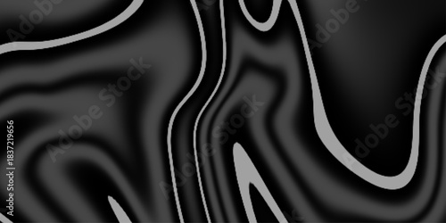Black marble patterned texture background. flowing patterns of black and white, reminiscent of polished marble or liquid metal.  Ideal for web, advertisement, prints, wallpapers. 