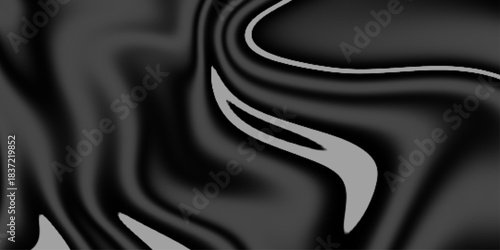 Black marble patterned texture background. flowing patterns of black and white, reminiscent of polished marble or liquid metal.  Ideal for web, advertisement, prints, wallpapers. 