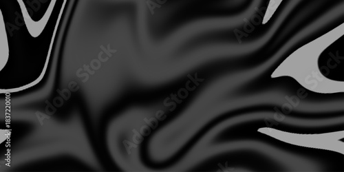 Black marble patterned texture background. flowing patterns of black and white, reminiscent of polished marble or liquid metal.  Ideal for web, advertisement, prints, wallpapers. 