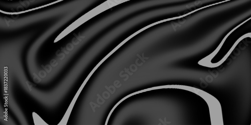 Black marble patterned texture background. flowing patterns of black and white, reminiscent of polished marble or liquid metal.  Ideal for web, advertisement, prints, wallpapers. 